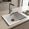 Pure.Sink Comfort Gun Metal Roll Mat for Sink RM-GunMetal